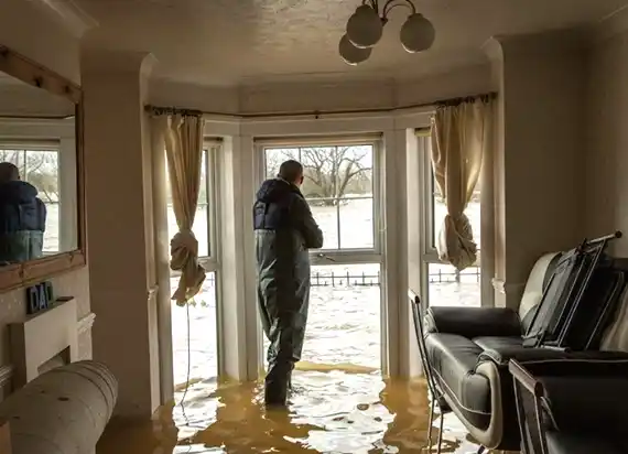 water damage restoration service North Edwards